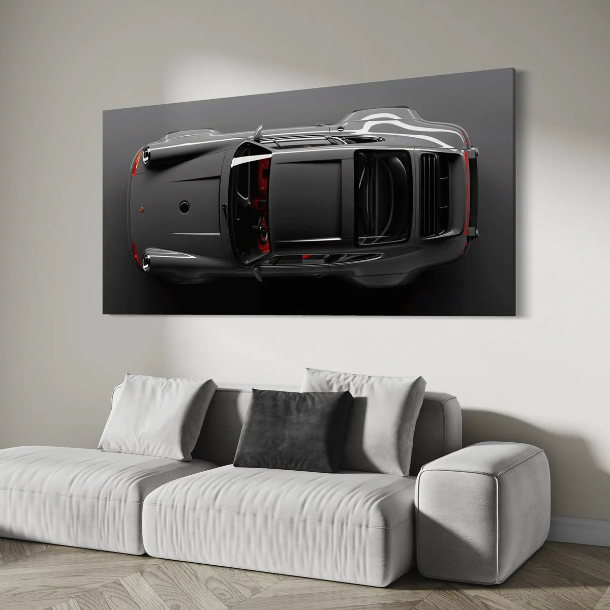 Mercedes Benz Speed Dynasty – Vintage Race Car Canvas Wall Art