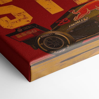 Max Verstappen Red Bull F1 Starboy Wall Art