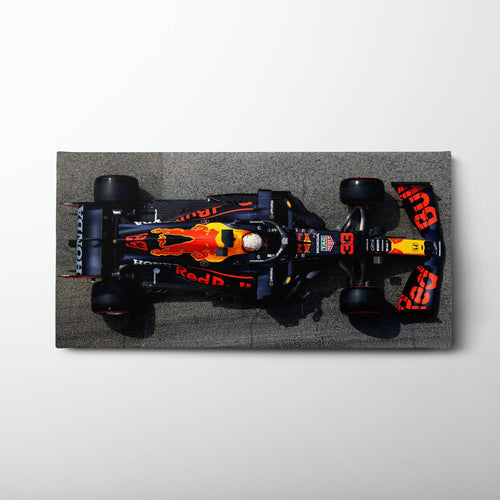 Red Bull Racing Honda RB16B No. 33 Max Verstappen Canvas Wall Art