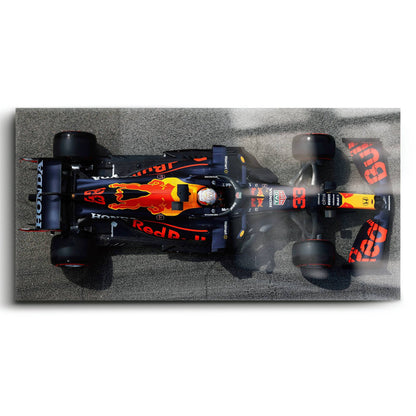 Red Bull Racing Honda RB16B No. 33 Max Verstappen Canvas Wall Art