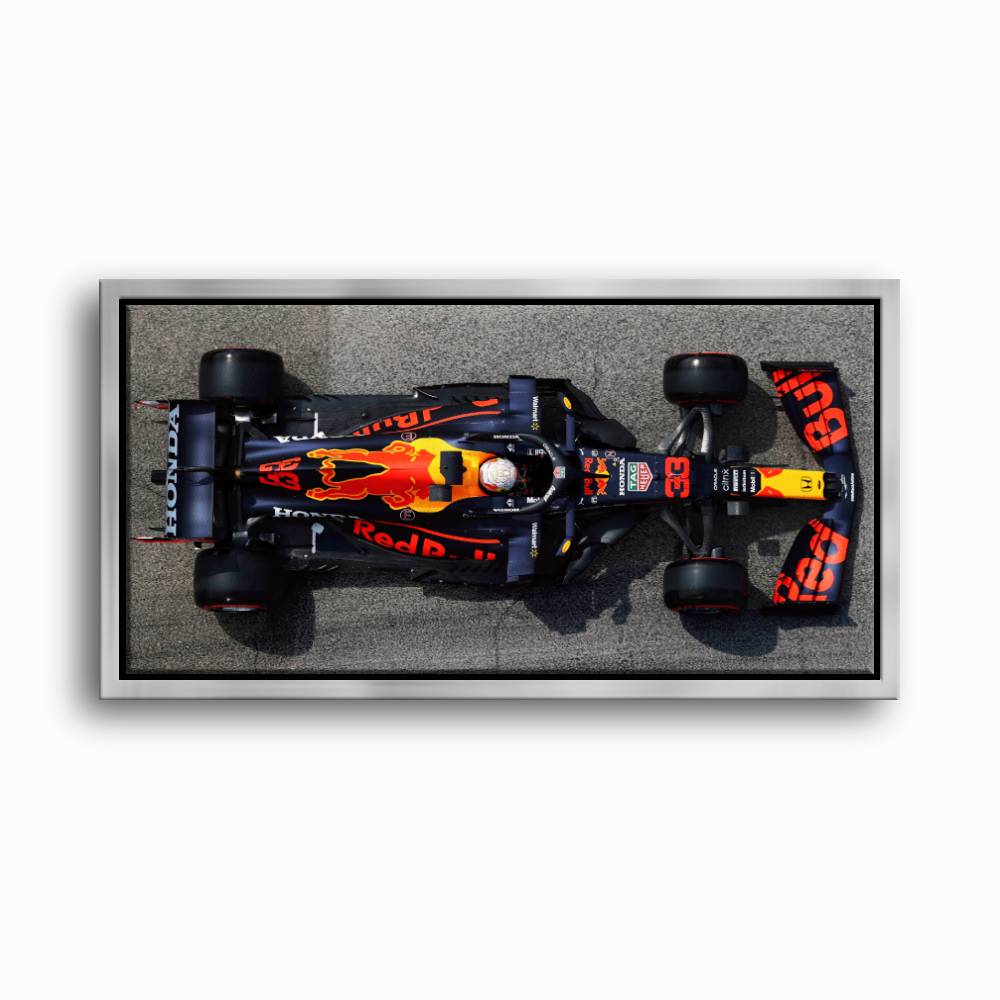 Red Bull Racing Honda RB16B No. 33 Max Verstappen Canvas Wall Art