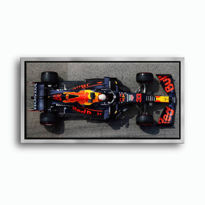 Red Bull Racing Honda RB16B No. 33 Max Verstappen Canvas Wall Art
