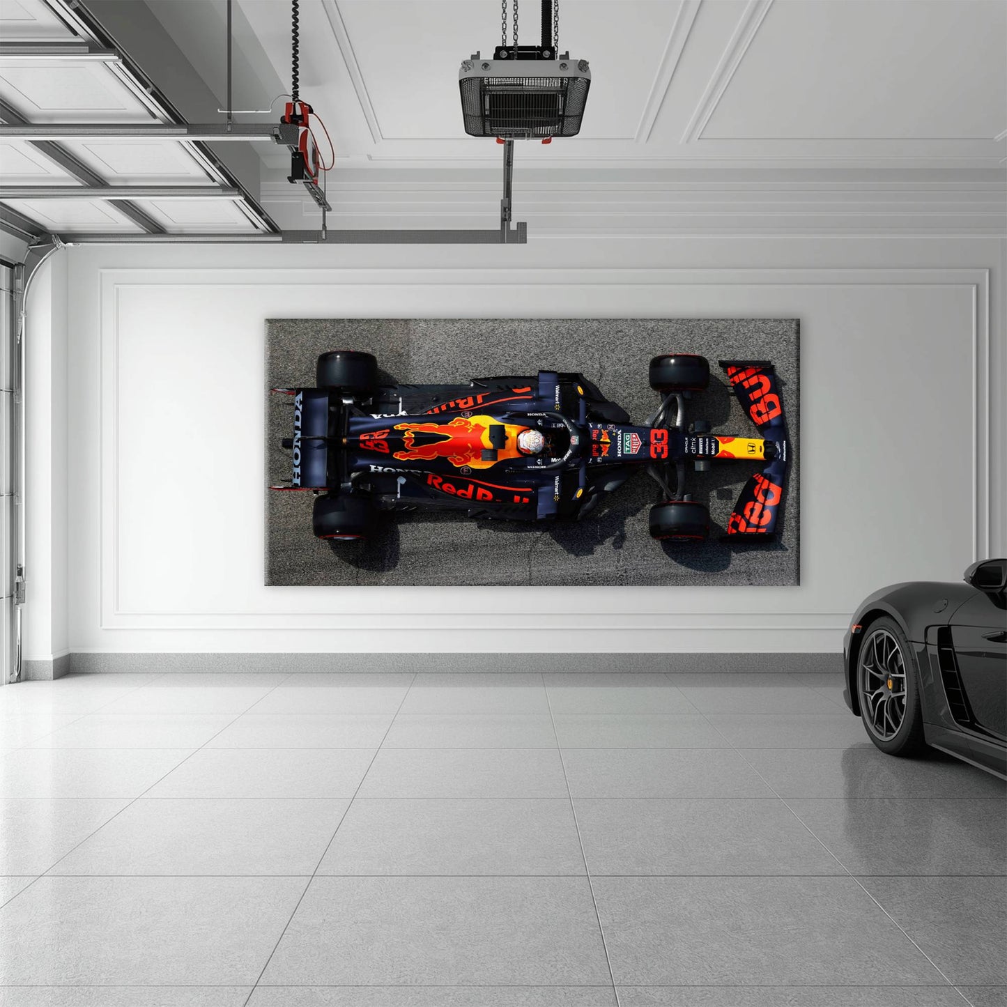 Red Bull Racing Honda RB16B No. 33 Max Verstappen Canvas Wall Art
