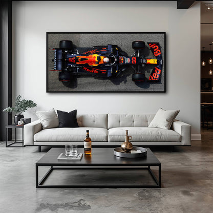 Red Bull Racing Honda RB16B No. 33 Max Verstappen Canvas Wall Art
