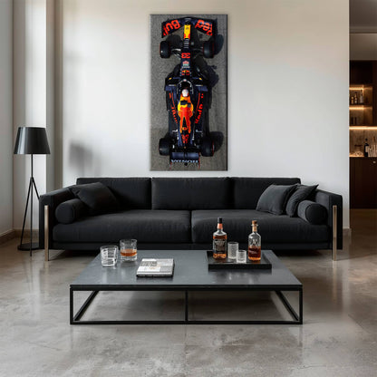 Red Bull Racing Honda RB16B No. 33 Max Verstappen Canvas Wall Art