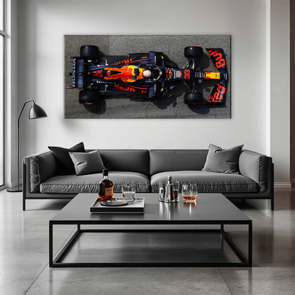 Red Bull Racing Honda RB16B No. 33 Max Verstappen Canvas Wall Art