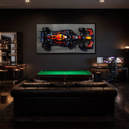Red Bull Racing Honda RB16B No. 33 Max Verstappen Canvas Wall Art