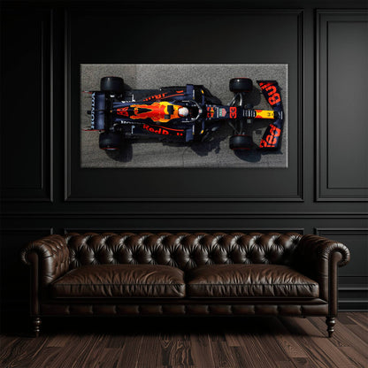 Red Bull Racing Honda RB16B No. 33 Max Verstappen Canvas Wall Art