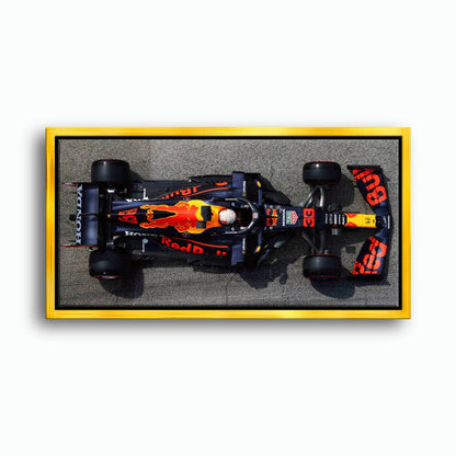 Red Bull Racing Honda RB16B No. 33 Max Verstappen Canvas Wall Art