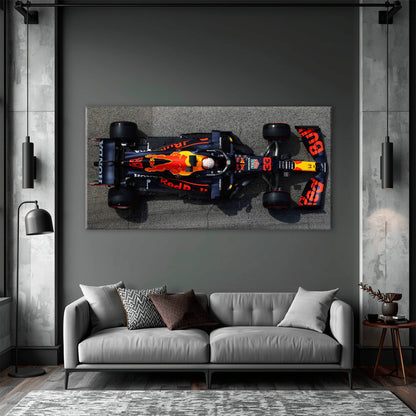 Red Bull Racing Honda RB16B No. 33 Max Verstappen Canvas Wall Art