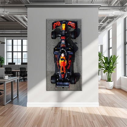Red Bull Racing Honda RB16B No. 33 Max Verstappen Canvas Wall Art