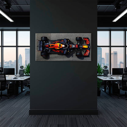 Red Bull Racing Honda RB16B No. 33 Max Verstappen Canvas Wall Art