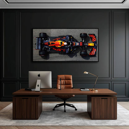 Red Bull Racing Honda RB16B No. 33 Max Verstappen Canvas Wall Art