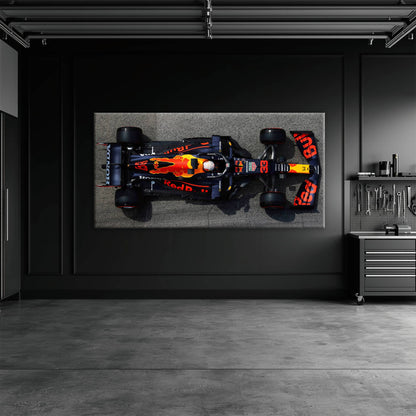 Red Bull Racing Honda RB16B No. 33 Max Verstappen Canvas Wall Art
