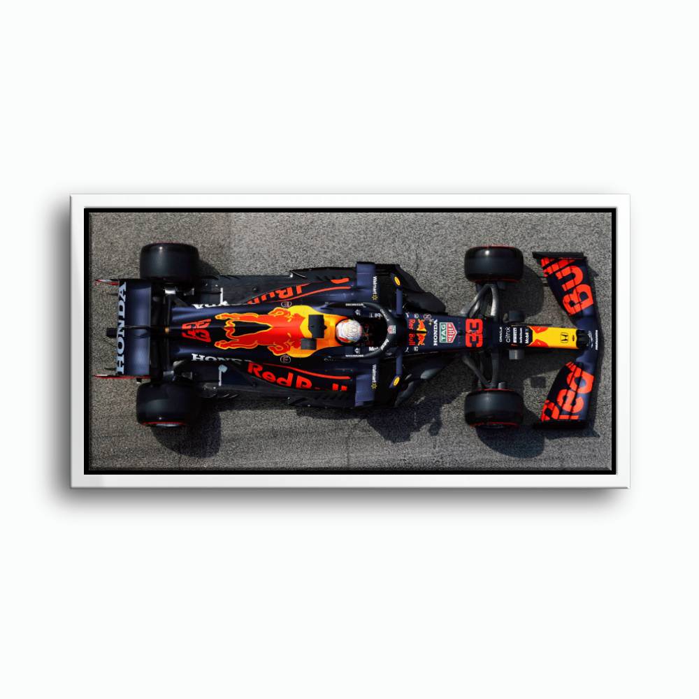 Red Bull Racing Honda RB16B No. 33 Max Verstappen Canvas Wall Art