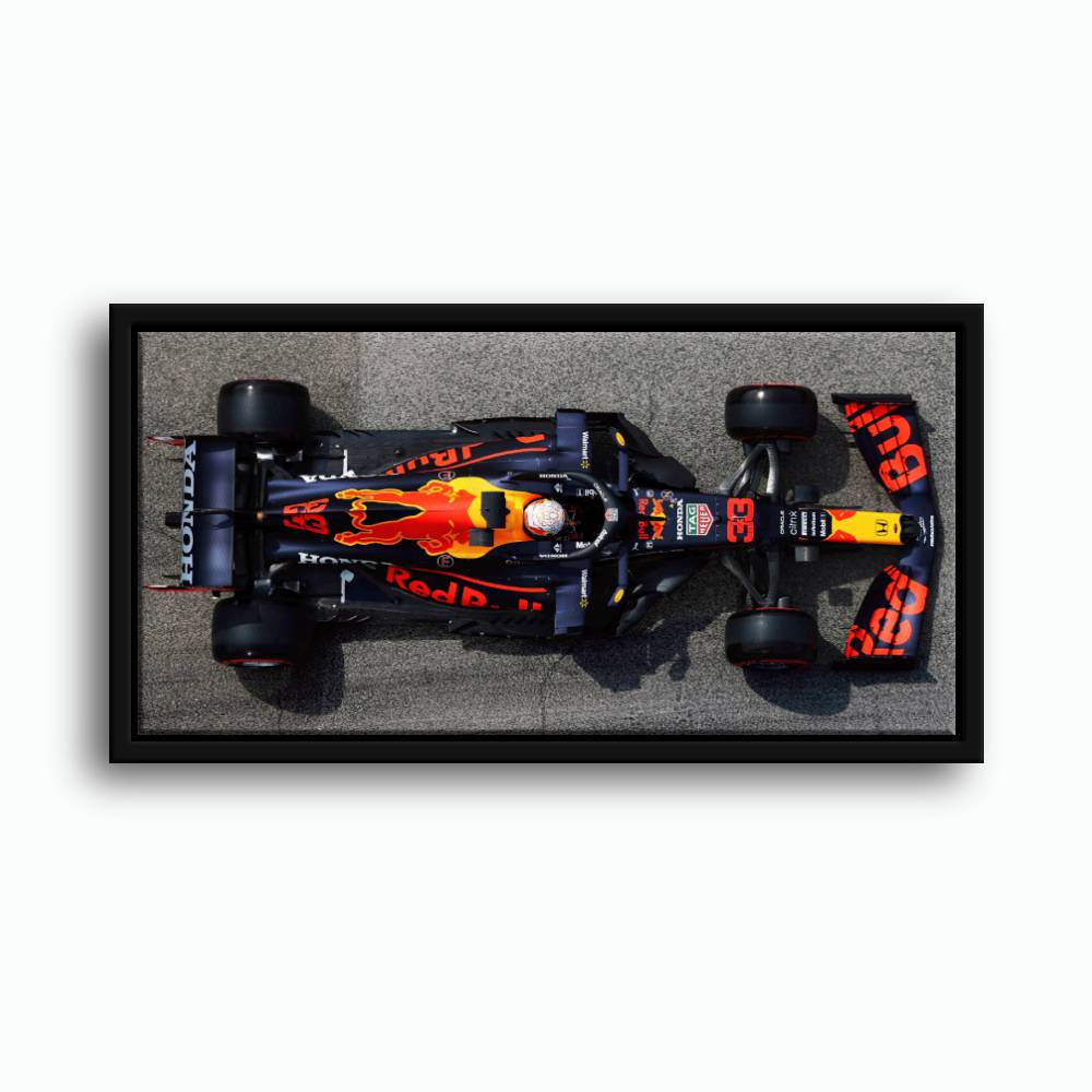 Red Bull Racing Honda RB16B No. 33 Max Verstappen Canvas Wall Art