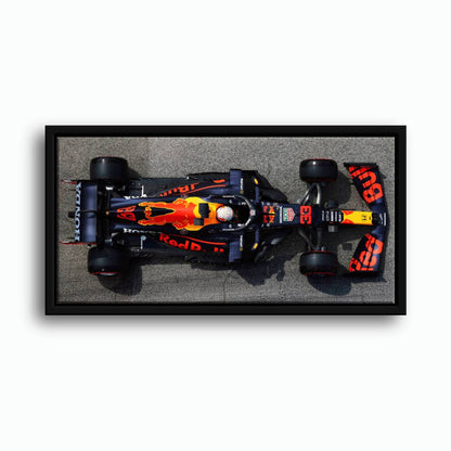Red Bull Racing Honda RB16B No. 33 Max Verstappen Canvas Wall Art