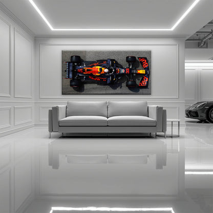 Red Bull Racing Honda RB16B No. 33 Max Verstappen Canvas Wall Art
