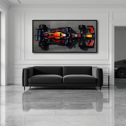 Red Bull Racing Honda RB16B No. 33 Max Verstappen Canvas Wall Art