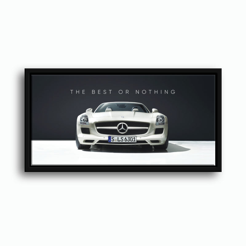 Mercedes-Benz SLS AMG Best or Nothing Wall Art