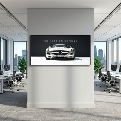 Mercedes-Benz SLS AMG Best or Nothing Wall Art