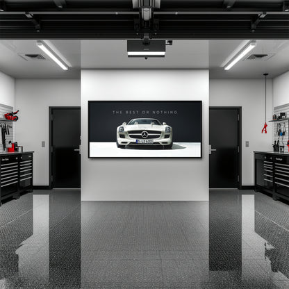 Mercedes-Benz SLS AMG Best or Nothing Wall Art