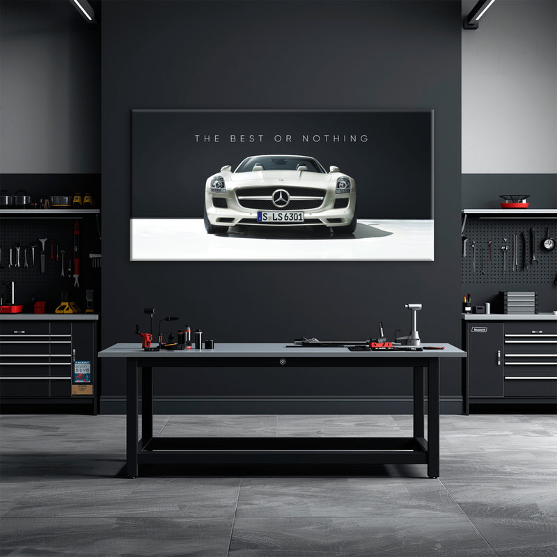 Mercedes-Benz SLS AMG Best or Nothing Wall Art