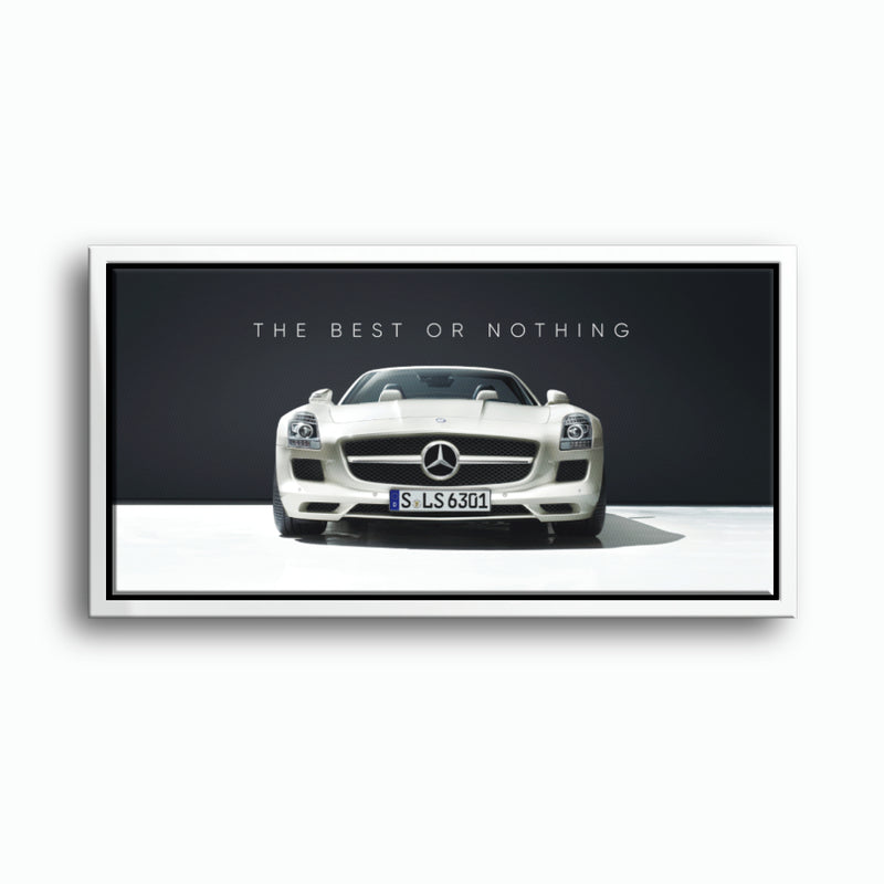 Mercedes-Benz SLS AMG Best or Nothing Wall Art