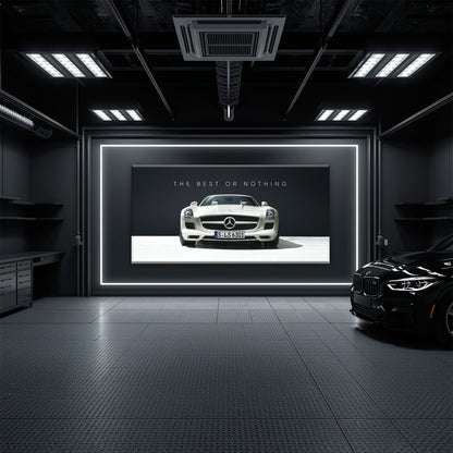 Mercedes-Benz SLS AMG Best or Nothing Wall Art