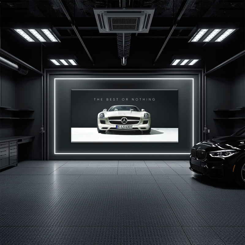 Mercedes-Benz SLS AMG Best or Nothing Wall Art