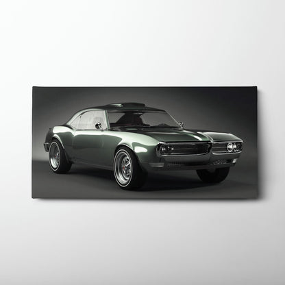 1967 Pontiac Firebird Wall Art Classic Muscle Car