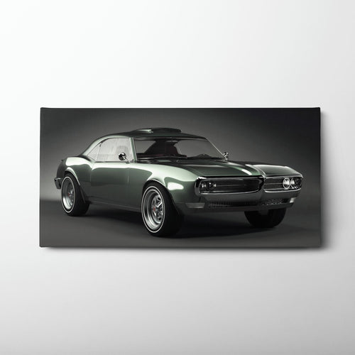 1967 Pontiac Firebird Wall Art Classic Muscle Car