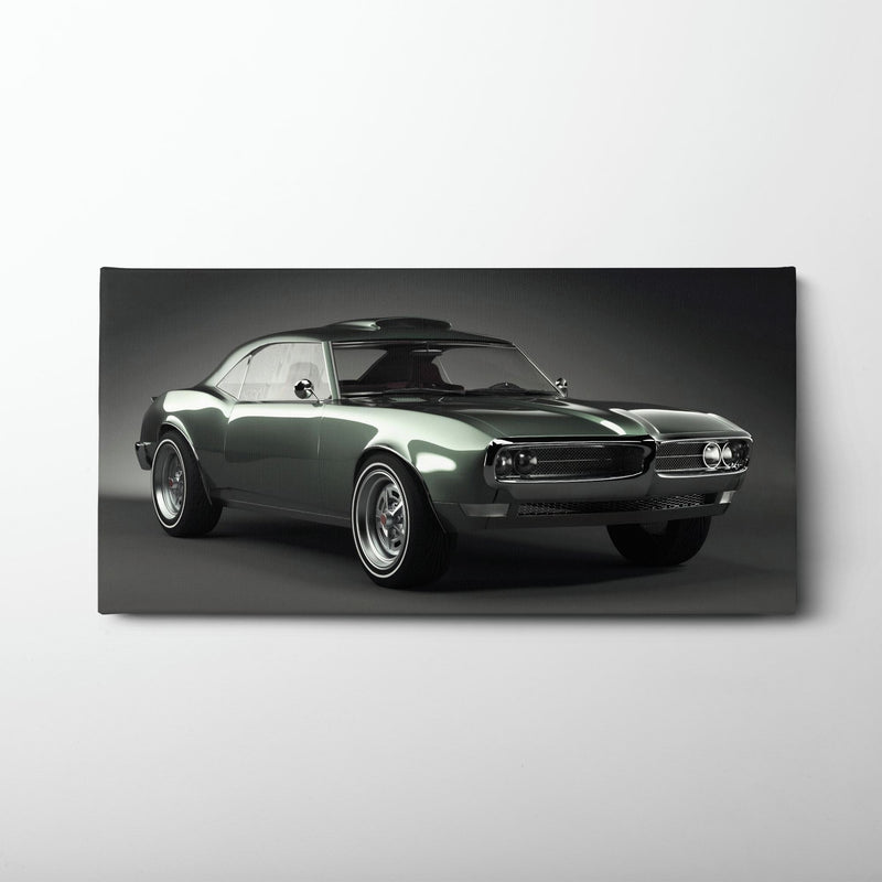 1967 Pontiac Firebird Wall Art Classic Muscle Car