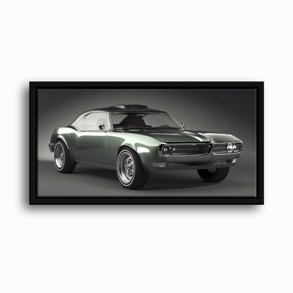 1967 Pontiac Firebird Wall Art Classic Muscle Car
