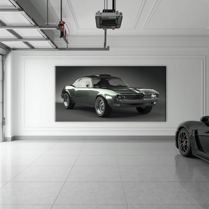1967 Pontiac Firebird Wall Art Classic Muscle Car