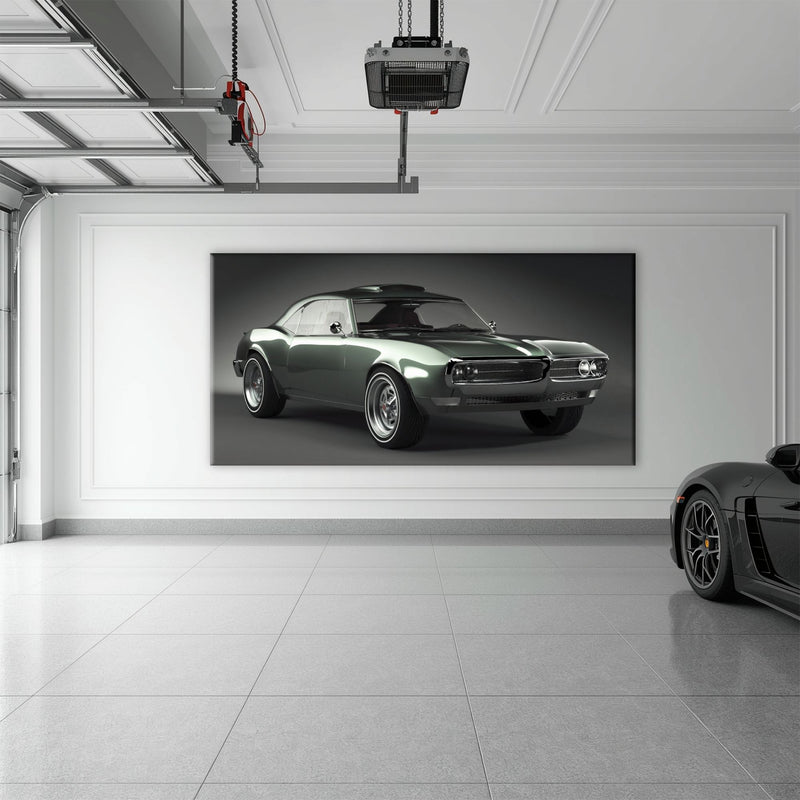 1967 Pontiac Firebird Wall Art Classic Muscle Car