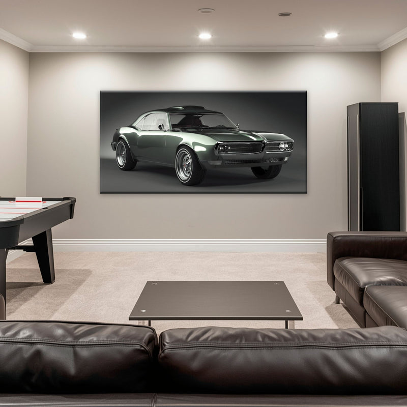 1967 Pontiac Firebird Wall Art Classic Muscle Car