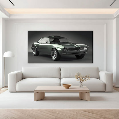 1967 Pontiac Firebird Wall Art Classic Muscle Car
