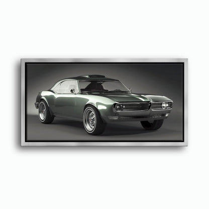 1967 Pontiac Firebird Wall Art Classic Muscle Car
