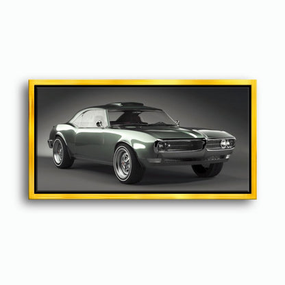 1967 Pontiac Firebird Wall Art Classic Muscle Car