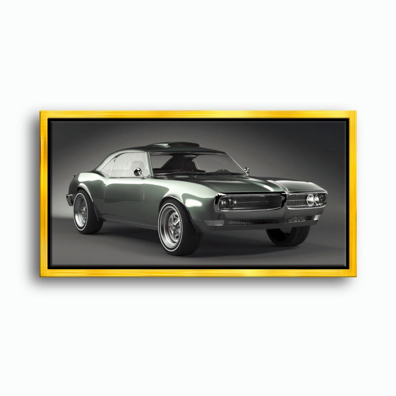 1967 Pontiac Firebird Wall Art Classic Muscle Car