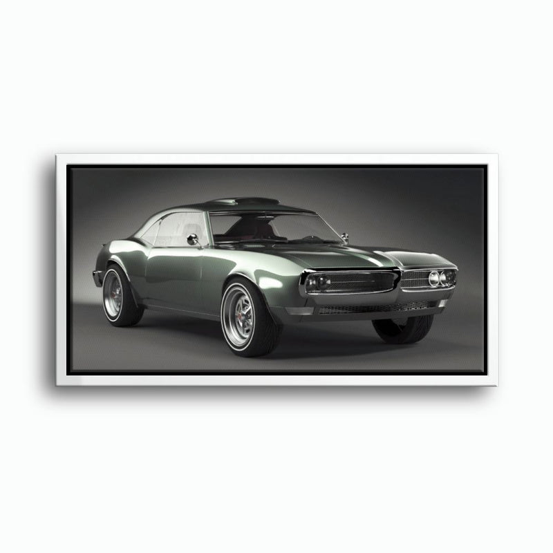 1967 Pontiac Firebird Wall Art Classic Muscle Car
