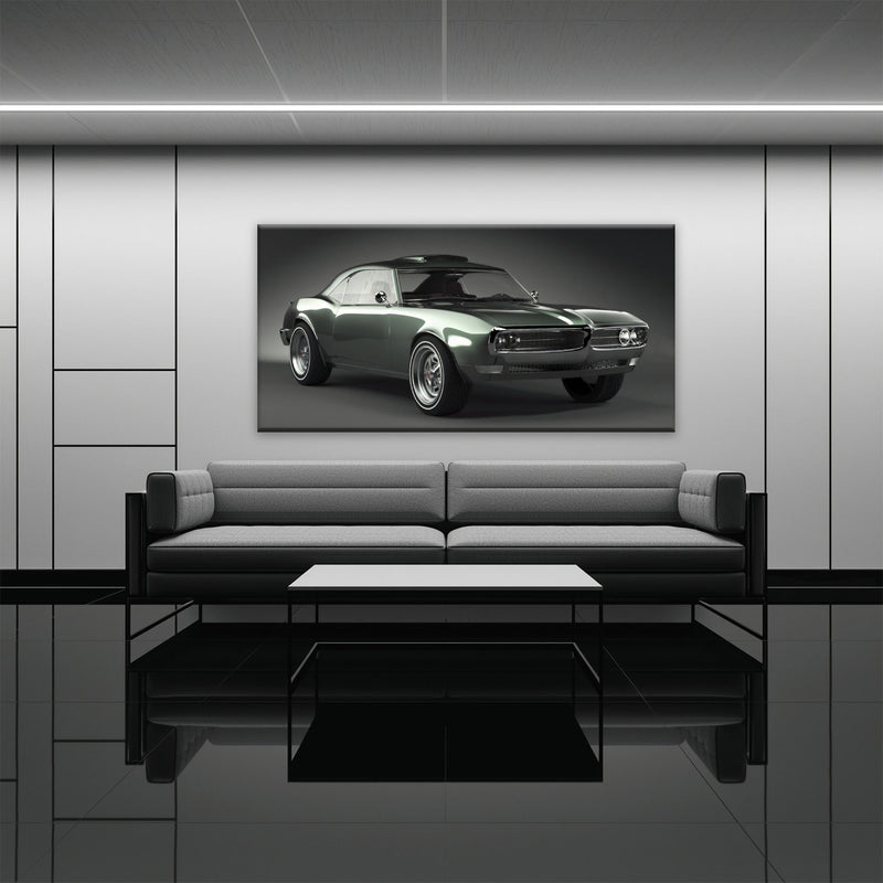 1967 Pontiac Firebird Wall Art Classic Muscle Car
