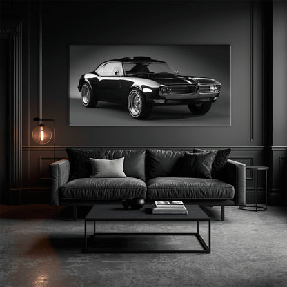 Pontiac Firebird Retro Legend Wall Art
