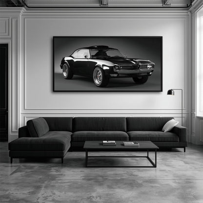 Pontiac Firebird Retro Legend Wall Art