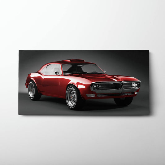 Pontiac Firebird Legend Wall Art  Muscle Car Canvas Print