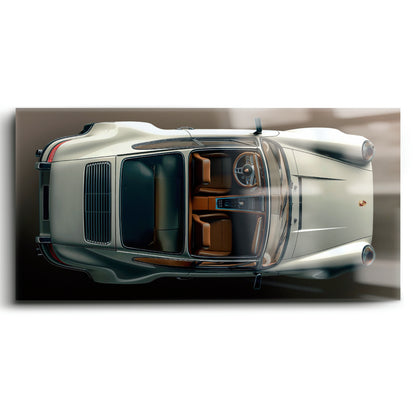 Porsche 911 Ivory Meridian Wall Art