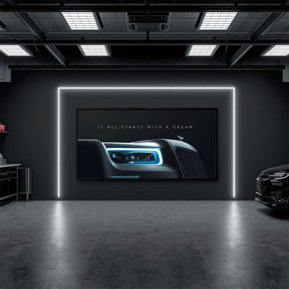 Rolls-Royce Inspirational Motivational Wall Art