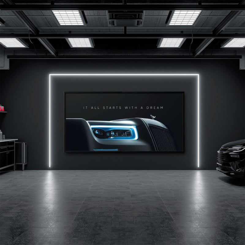 Rolls-Royce Inspirational Motivational Wall Art