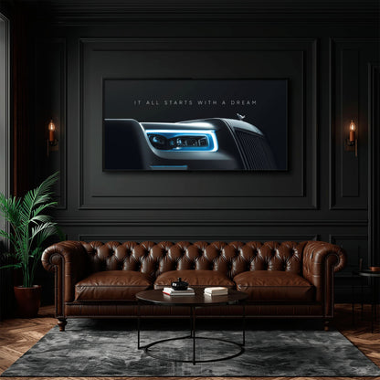 Rolls-Royce Inspirational Motivational Wall Art